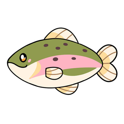 Squishable Rainbow Trout product design