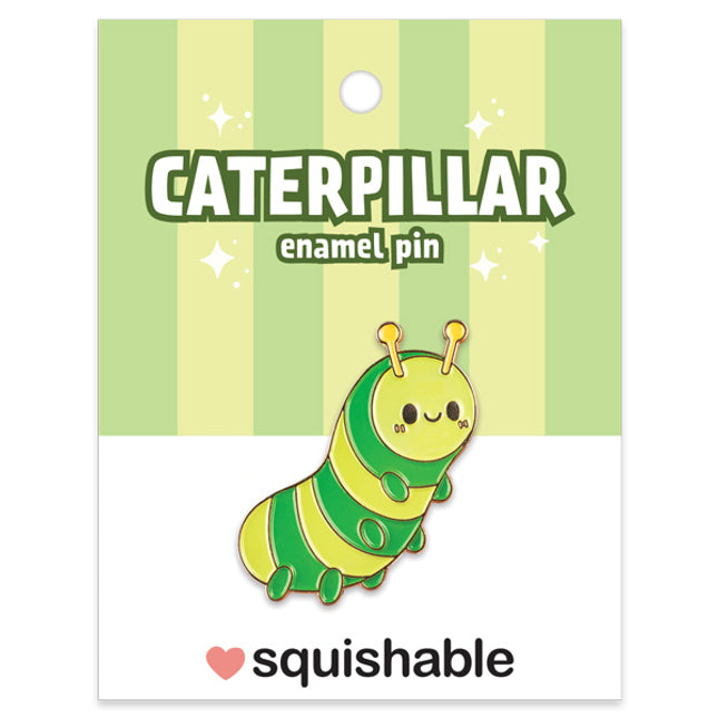 Caterpillar Enamel Pin Packaging