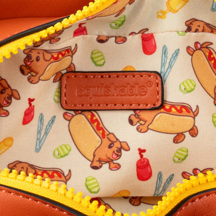 Crossbody Hot Dog Dachshund Inside