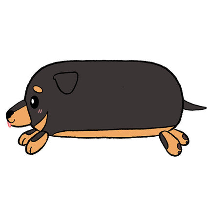Mini Squishable Fluffy Dachshund product image
