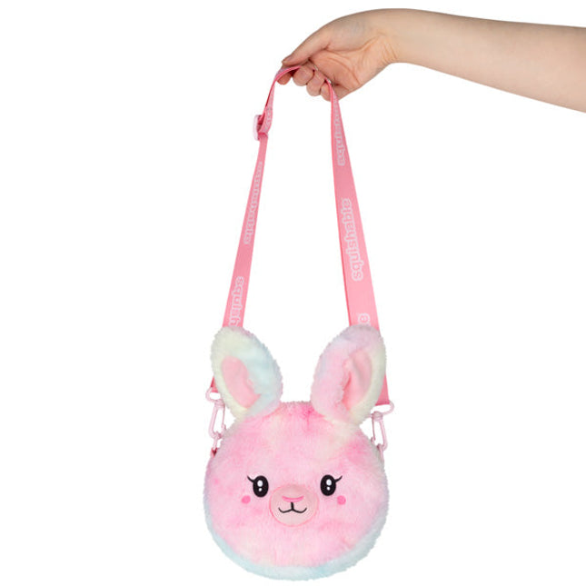 Fuzzy Crossbody Tie Dye Bunny