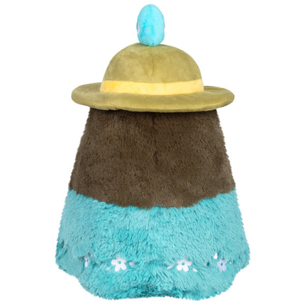 mini spring mushroom plague doctor back image