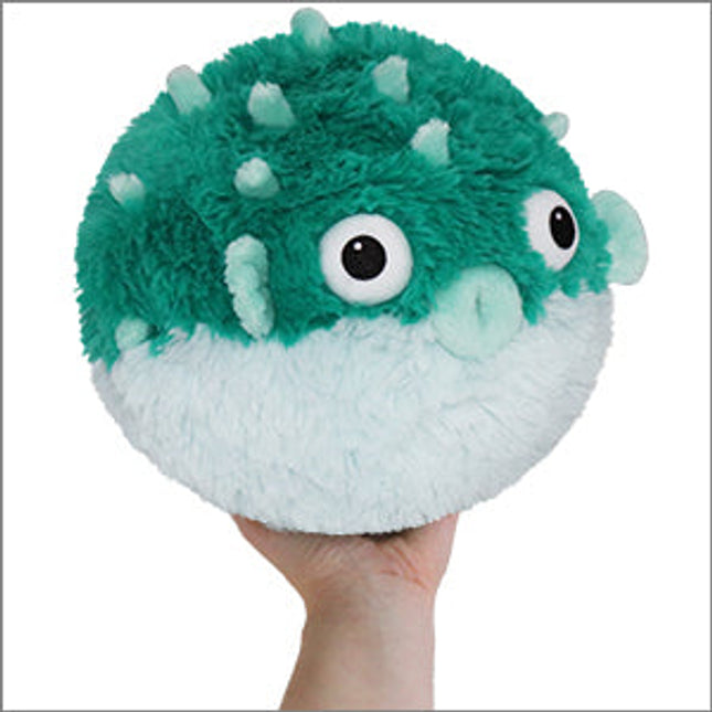 Mini Squishable Teal Pufferfish Product Image