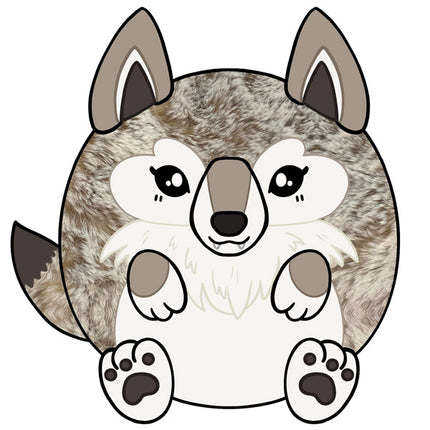 mini squish wolf 7 design