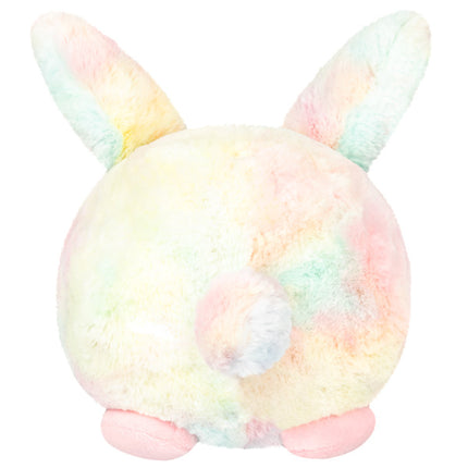 mini tie dye fluffy bunny back