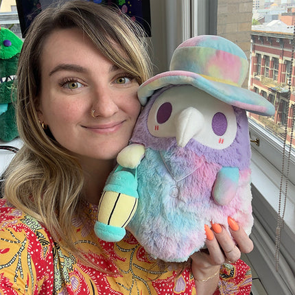 Mini Tie Dye Plague Doctor User