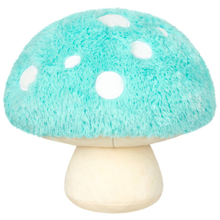 mini turquoise mushroom back