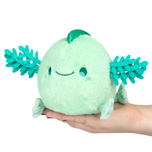 party snacker mint axolotl front image
