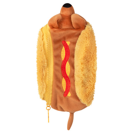 plush pouch hot dog dachshund top