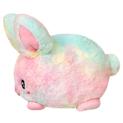 snackers tie dye fluffy bunny side
