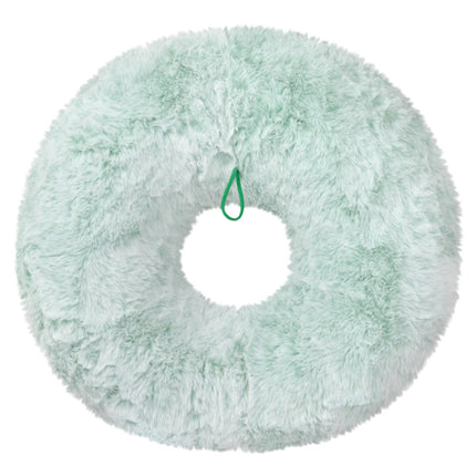 Squish Flocked Christmas Wreath Back