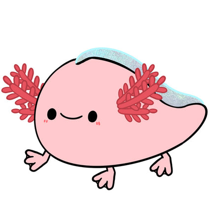 squish mini cute axolotl 7 design