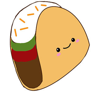 Squishable Comfort Food Taco Graphic Image 